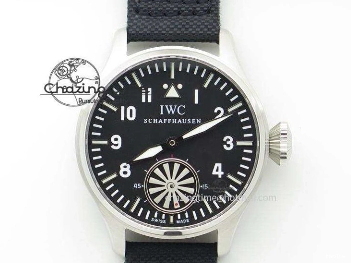 MIROTIME 0405 FastDry Portofino IW356501 SS V3 MK 1:1 Best Edition Black Dial On SS Mesh Bracelet MIYOTA 7195